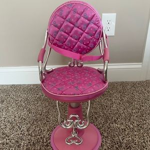 Our Generation Pink Salon Chair